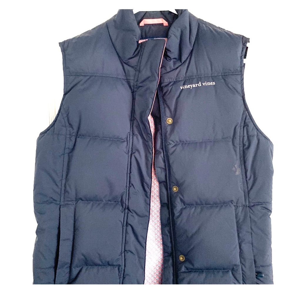 Women’s Vineyard Vines Navy Vest - XS